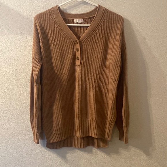SO quarter button sweater size medium - Picture 1 of 5